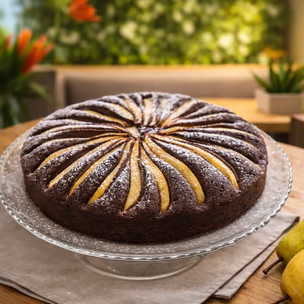 Torta Pere e Cioccolato