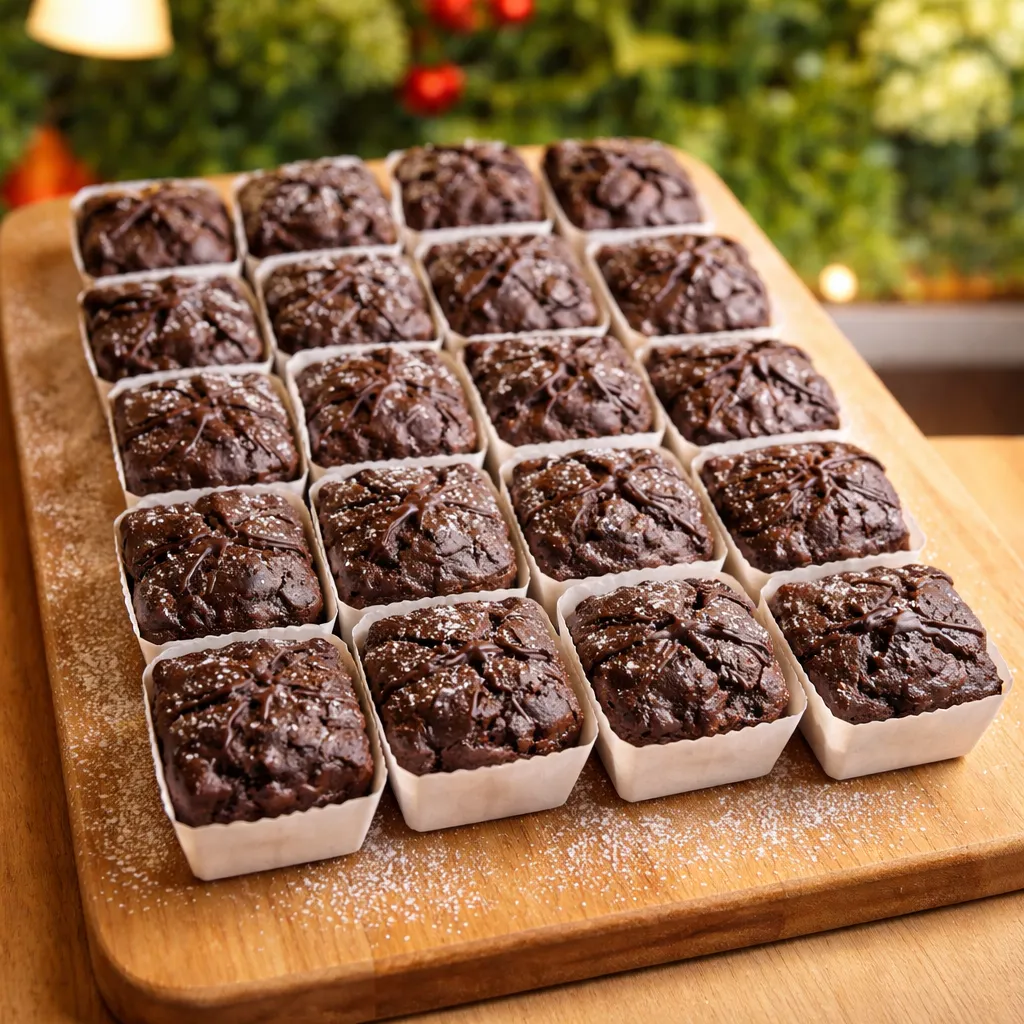 Brownies al cioccolato o ai frutti di bosco