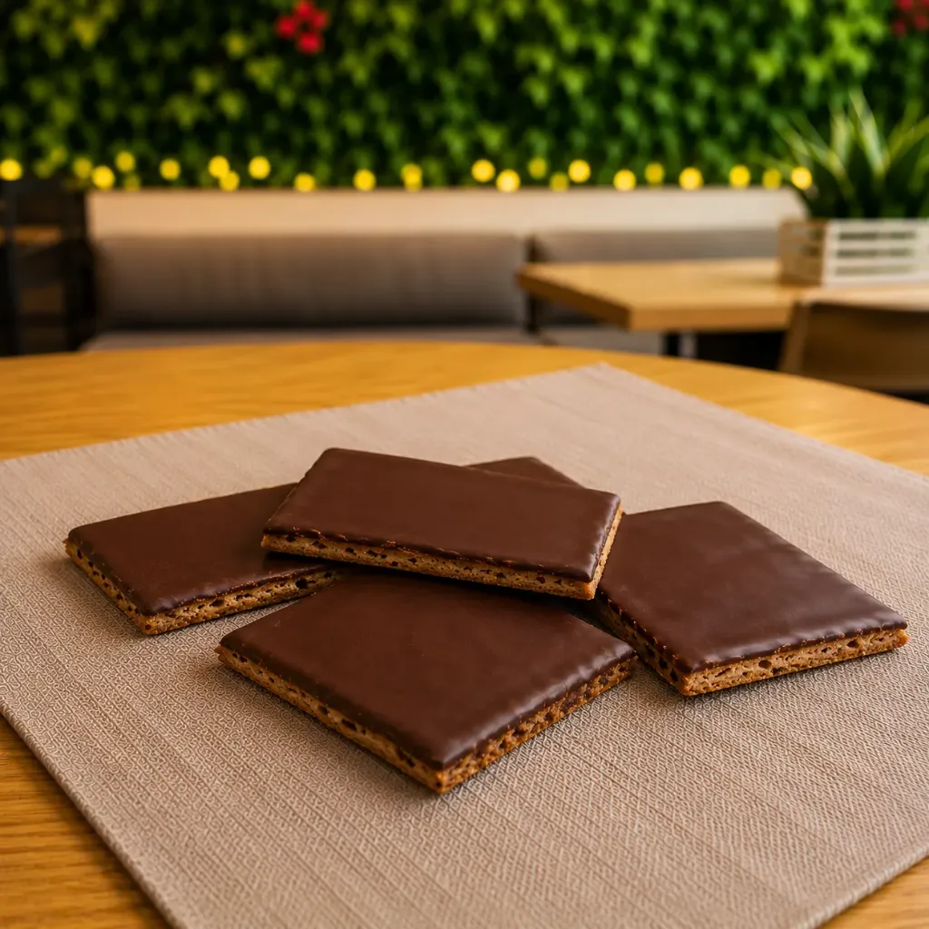 Biscotti quadratoni al cioccolato