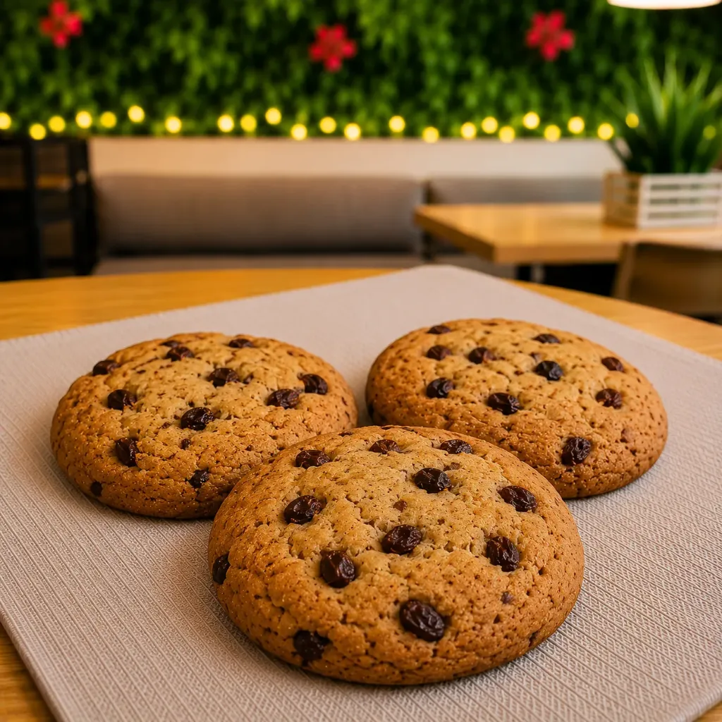 Cookies uvetta e cannella