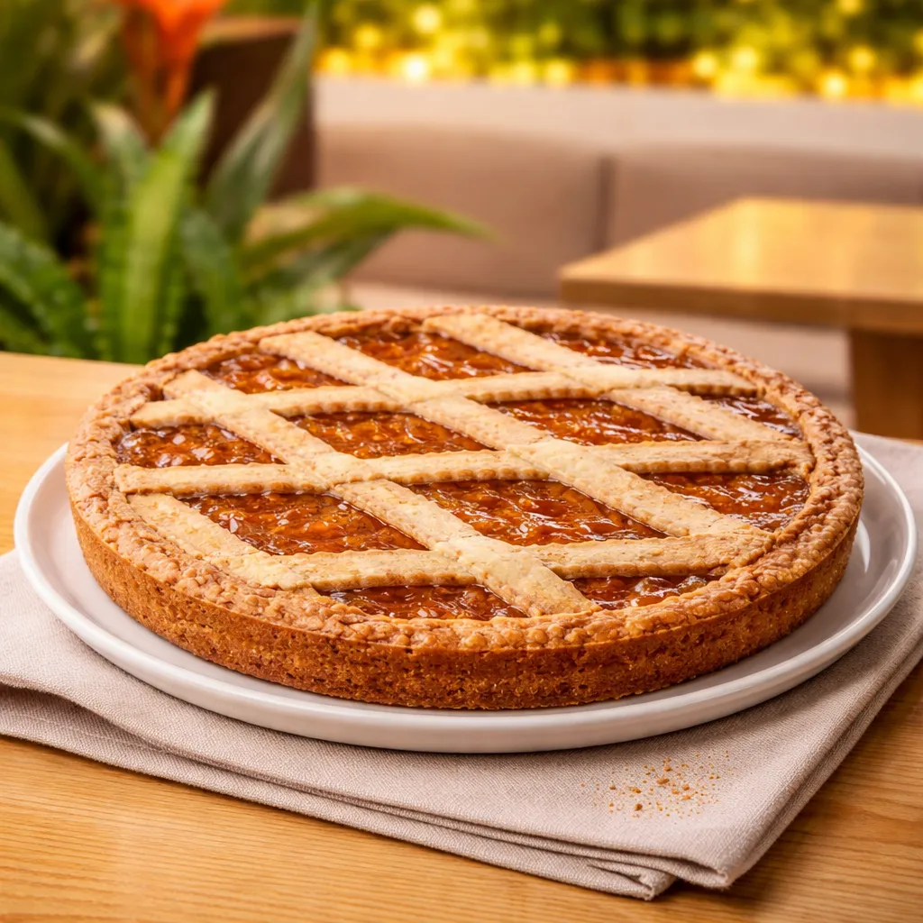 Crostata di albicocche