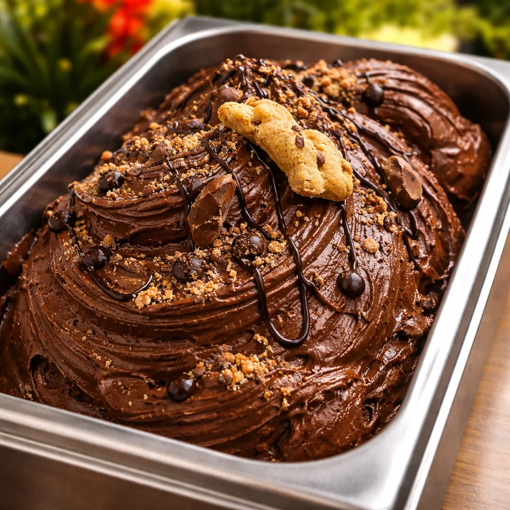 Gelato cioccolato e zenzero