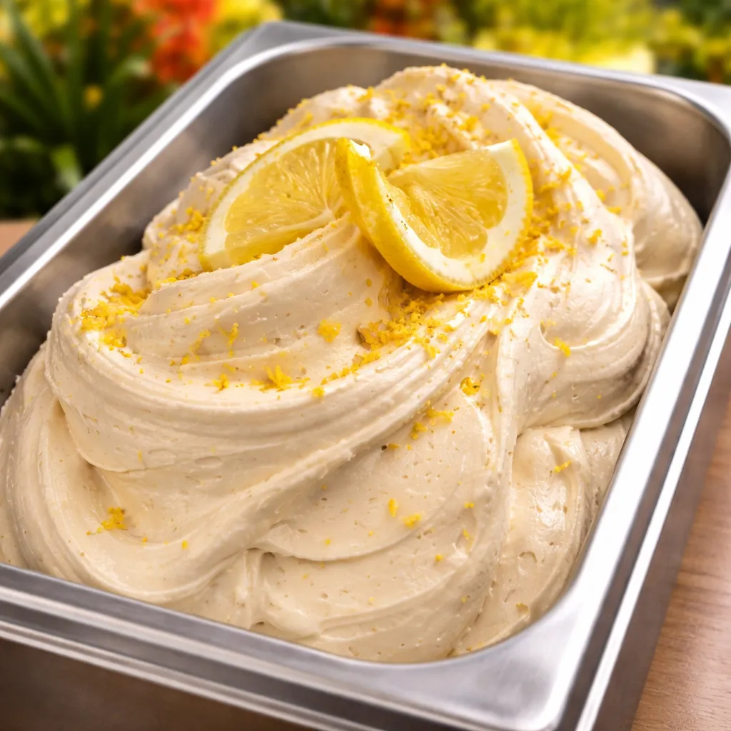 Gelato al limone